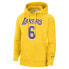 [DB1181-728] Mens Nike NBA LA LAKERS LEBRON JAMES #6 FLEECE PULLOVER HOODIE