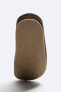 Фото #6 товара Мужские сандалии ZARA Сплит-замшевые минималистичные