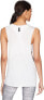 Фото #2 товара Reebok 184860 Womens Training Supply Sleeveless Muscle Tank Top White Size Large