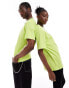 The North Face backprint circle logo t-shirt in lime