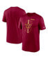 ფოტო #1 პროდუქტის Men's Burgundy Washington Commanders Legend Icon Performance T-shirt