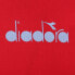 Diadora Be One Tech Crew Neck Short Sleeve Athletic T-Shirt Mens Red Casual Tops