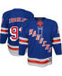 ფოტო #1 პროდუქტის Big Boys Mika Zibanejad Blue New York Rangers Premier Player Jersey