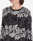 ფოტო #2 პროდუქტის Classic Geometric Ombre Scroll Top