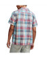 Фото #2 товара Men's Plaid Linen Camp Shirt