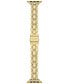 Фото #3 товара Ремешок kate spade new york Gold-Tone Pave Stainless Steel Band