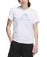 ფოტო #1 პროდუქტის Women's Cotton Tie-Dyed Logo Graphic T-Shirt