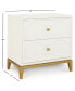 Фото #3 товара Rachael Ray Chelsea 2 Drawer Nightstand