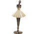 Decorative Figure Alexandra House Living Beige Golden Plastic Ballerina 13 x 17 x 32 cm