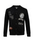 ფოტო #3 პროდუქტის Men's Black Pittsburgh Steelers Prep Button-Up Cardigan Sweater