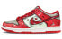 【定制球鞋】 Nike Dunk Low 情人节二次元 低帮 板鞋 女款 红白色 / Кроссовки Nike Dunk Low CW1590-002