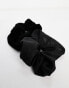 & Other Stories 2 pack scrunchies in black organza and velvet