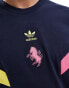 Фото #2 товара adidas Football Juventus t-shirt in dark blue