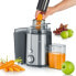 SEVERIN ES 3566 - Juice extractor - Black - Stainless steel - 19000 RPM - 1.5 L - 0.5 L - Rotary