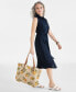 Фото #2 товара Women's Sleeveless Shirtdress, Created for Macy's