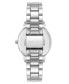 ფოტო #1 პროდუქტის Women's Quartz Silver-Tone Alloy Link Bracelet Watch, 32mm