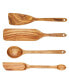 Фото #6 товара Tools and Gadgets Wooden Kitchen Utensils, Set of 4