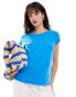 Фото #1 товара Vero Moda round neck t-shirt in sea blue