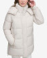 ფოტო #1 პროდუქტის Women's Hooded Stand-Collar Puffer Coat