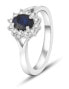Charming ring with blue sapphire SAFAGG4
