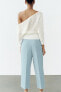 Фото #4 товара Женские брюки ZARA Culottes с боковыми пряжками