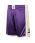 Men's Kobe Bryant Purple Los Angeles Lakers Hall of Fame Class of 2020 Authentic Hardwood Classics Shorts