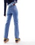 Tommy Jeans Julie ultra high rise straight leg jeans in medium wash W29 L34 - фото #2