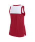 Фото #2 товара Women's Red Tampa Bay Buccaneers Sequin Tank Top