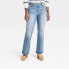 Фото #3 товара Women's High-Rise Vintage Bootcut Jeans - Universal Thread Indigo 10