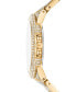 ფოტო #3 პროდუქტის Women's Camille Three-Hand Gold-Tone Stainless Steel Watch 43mm