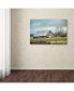 Фото #3 товара Картина холст на струнной подраме Trademark Global 'Старый серый сарай' - 47" x 30" x 2"