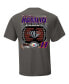 ფოტო #3 პროდუქტის Men's Charcoal Denny Hamlin 2023 NASCAR Cup Series Schedule T-shirt