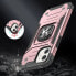 Фото #7 товара Pancerne hybrydowe etui pokrowiec iPhone 12 Mini + magnetyczny uchwyt Ring Armor różowy