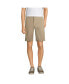 Men's School Uniform 11" Plain Front Blend Chino Shorts