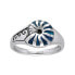 DIVE SILVER Nautilus Shell Ring