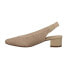 Фото #3 товара VANELi Abira Round Toe Slingback Pumps Womens Beige Dress Casual ABIRA-312090