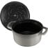 Фото #4 товара Zwilling Staub 40509-312-0, 5.25 L, Round, Graphite, Grey, Cast iron, Enamel, Gas, Induction