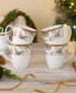 Фото #2 товара Charlotta Holiday Harvest Mugs, Set of 4