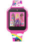 ფოტო #1 პროდუქტის Children's Barbie Pink Silicone Smart Watch 38mm