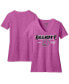 Фото #1 товара Women's Pink Chase Elliott V-Neck T-shirt