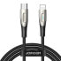 Фото #1 товара Kabel przewód do iPhone Star-Light Series USB-C - Lightning 30W 2m czarny