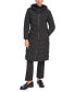 Women's Stretch Hooded Maxi Puffer Coat