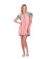 Women's Mini Sandrine Dress Pink Sorbet Embroidery Pink sorbet embroidery, Средний - фото #2