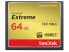 Фото #3 товара SanDisk CF Extreme 64GB - 64 GB - CompactFlash - 120 MB/s - 85 MB/s - Black