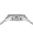 ფოტო #2 პროდუქტის Men's Wesport Stainless Steel Bracelet Watch 44mm