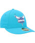 ფოტო #4 პროდუქტის Men's Teal Charlotte Hornets Team Low Profile 59FIFTY Fitted Hat