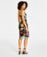 Women's Cindy One-Shoulder Floral-Print Dress Garden Glow Print, 2 - фото #2