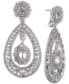 ფოტო #1 პროდუქტის Crystal Filigree Chandelier Earrings