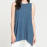 Nic & Zoe Relax & Ride Women's Tank Top Size Medium - Blue 149280