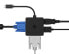 Фото #6 товара ICY BOX IB-DK1104-C - 0.15 m - USB Type-C - DVI + VGA + DisplayPort + HDMI - Male - Female - Straight